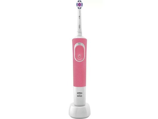 Зубная щетка электрическая Oral-B  Vitality D100.413.1 3DWhite Pink (ПИ)