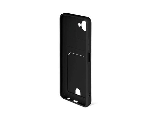 Чехол DF для Realme C30/Narzo 50i Prime rmCardCase-01 (black)