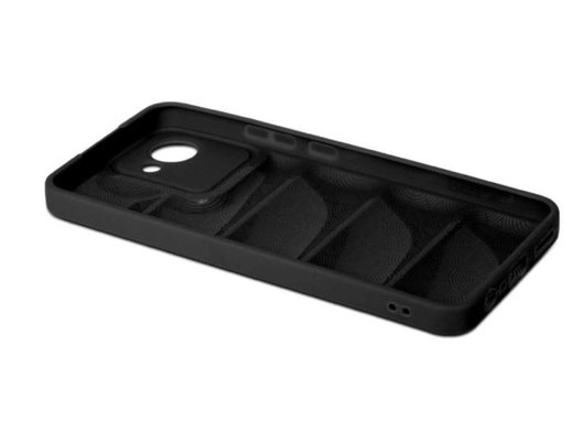 Чехол DF для Realme C30/Narzo 50i Prime rmJacket-01 (black)