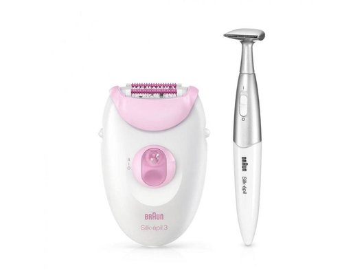 Эпилятор BRAUN 3-321 + стайлер для бикини