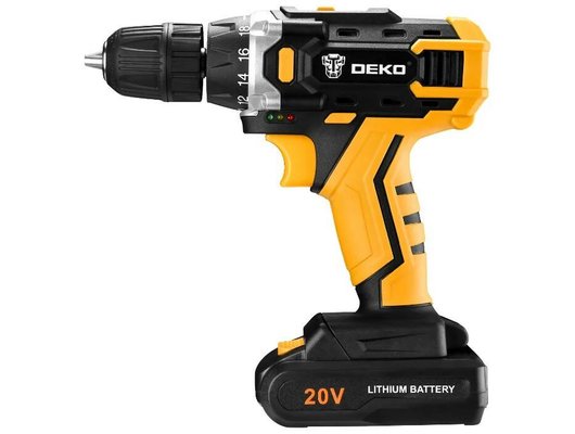 Дрель-шуруповерт DEKO DKCD20FU-Li (063-4102)