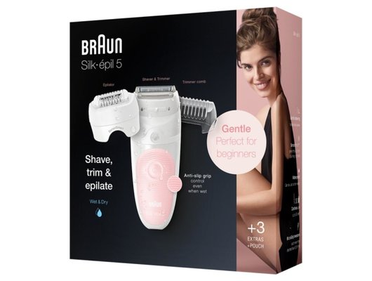 Эпилятор Braun SES 5-620 WD + чехол