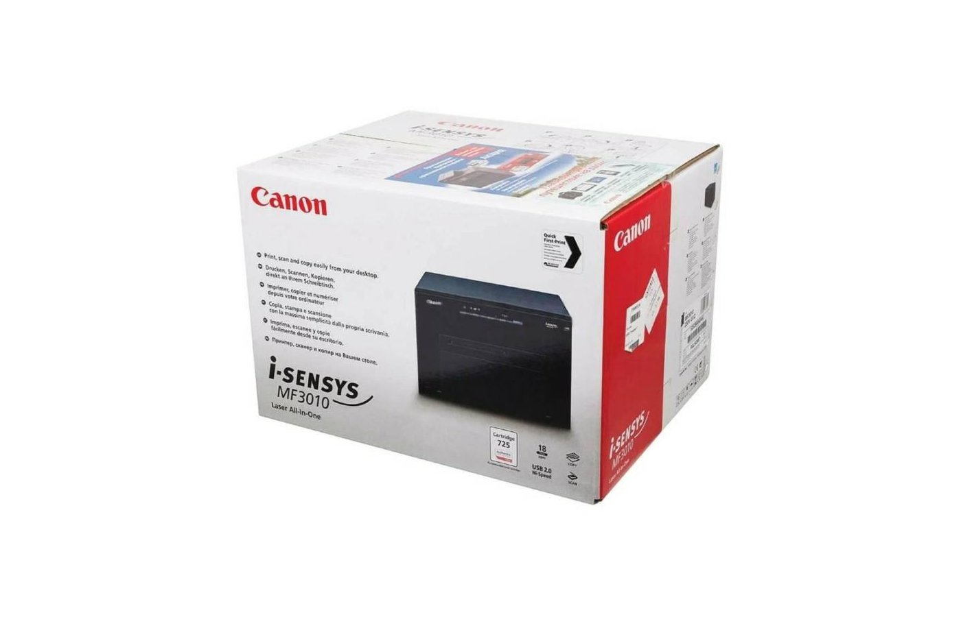 МФУ Canon i-Sensys MF3010 (ПИ) - купить в интернет-магазине RBT.ru. Цены,  отзывы, характеристики и доставка в Челябинске