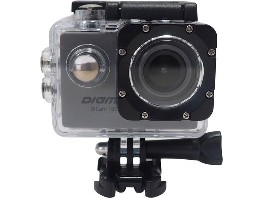 Экшн-камера Digma DiCam 180 серый