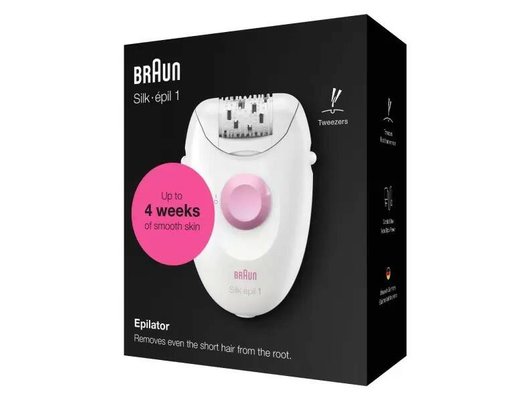 Эпилятор BRAUN S1 SE 1-176 White Silk-epil
