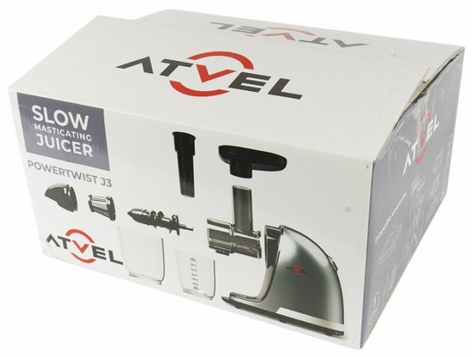 Шнековая соковыжималка ATVEL PowerTwist J3 Gray