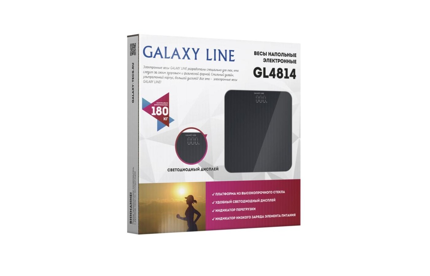 Весы напольные Galaxy GL 4814 - купить в интернет-магазине RBT.ru. Цены,  отзывы, характеристики и доставка в Челябинске