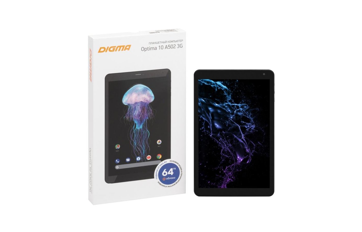 Планшет Digma Optima 10 A502 16 Gb 3G Black - купить в интернет-магазине  RBT.ru. Цены, отзывы, характеристики и доставка в Челябинске