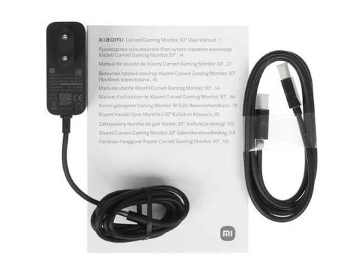 Монитор игровой Xiaomi Mi Curved Gaming Monitor 30" RMMNT30HFCW черный