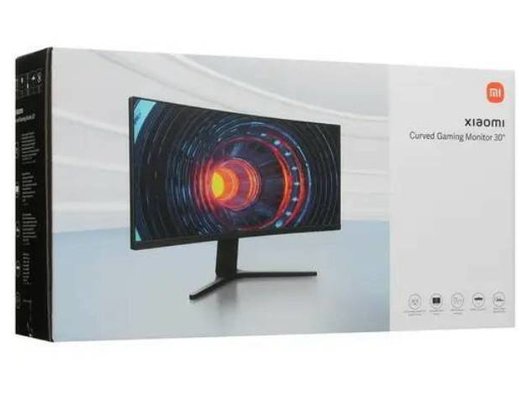 Монитор игровой Xiaomi Mi Curved Gaming Monitor 30" RMMNT30HFCW черный