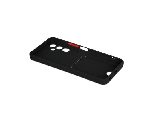 Чехол DF для Tecno Pova 4 tCardCase-04 (black)