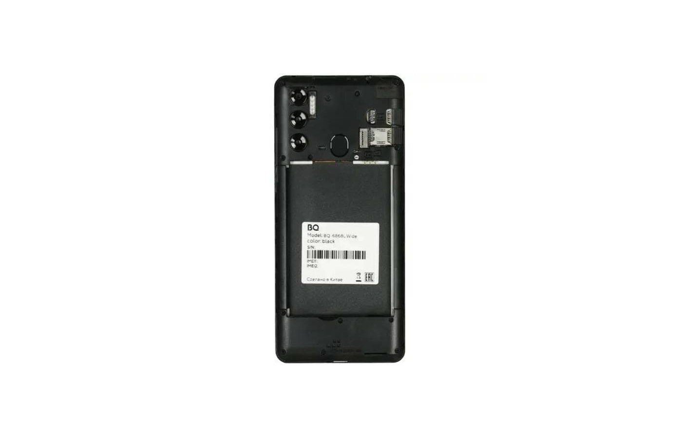 Смартфон BQ 6868L Wide 4/64Gb Black - купить в интернет-магазине RBT.ru.  Цены, отзывы, характеристики и доставка в Челябинске