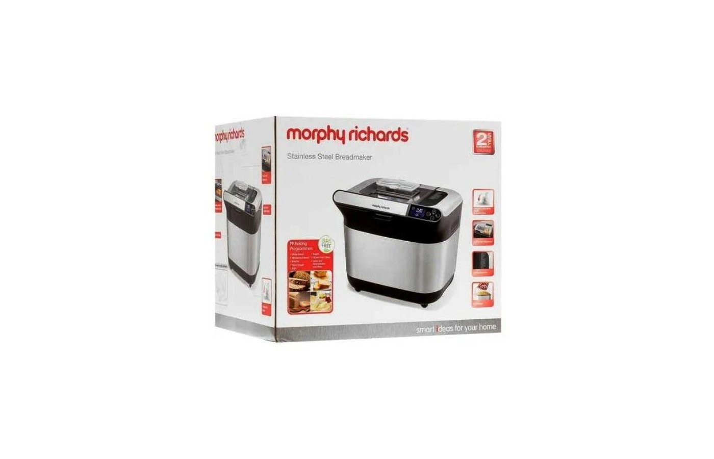 Хлебопечка MORPHY RICHARDS Premium Plus 502000 - купить в интернет-магазине  RBT.ru. Цены, отзывы, характеристики и доставка в Челябинске