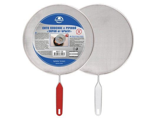 Сито и дуршлаги МультиДом AN11-31 Сито плоское с ручкой 26 см