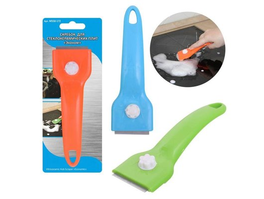 Скребок МультиДом MS58-172 для стеклокерамических поверхностей