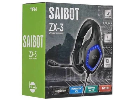 Игровые наушники проводные TFN Saibot ZX-3
