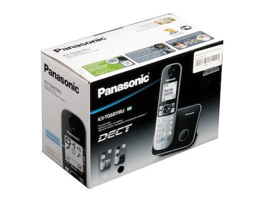 Радиотелефон PANASONIC KX-TG6811RUB