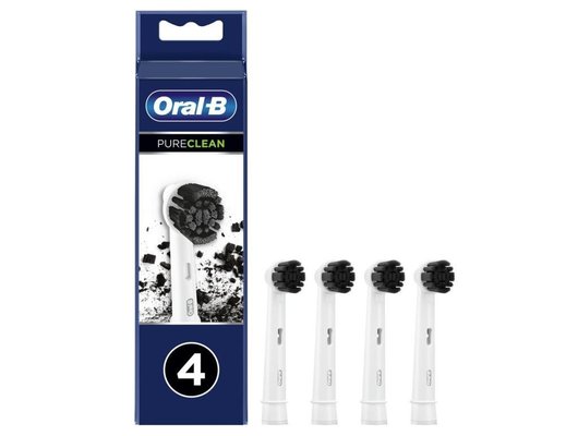 Насадки для эл. зубных щеток ORAL-B  EB20CH Pure Clean Charcoal 4 шт с древесным углем