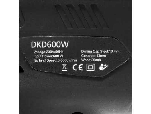 Дрель DEKO DKD600W (063-4181)