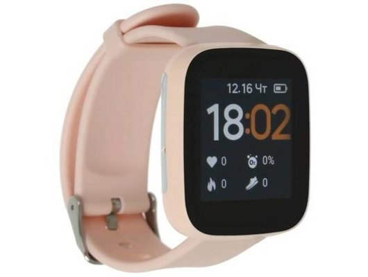 Смарт часы GEOZON MARATHON РОЗОВЫЙ