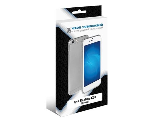 Чехол DF для Realme C31 rmCase-19 (blue)