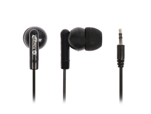 Наушники вкладыши RITMIX RH-010 BLACK