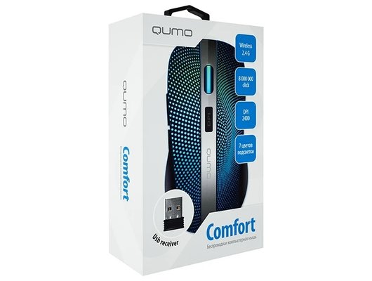 Мышь беспроводная Qumo Comfort