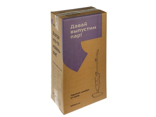 Швабра паровая KITFORT KT-1006