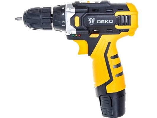 Дрель-шуруповерт DEKO DKCD12FU-Li Set 063-4094