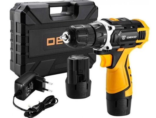 Дрель-шуруповерт DEKO DKCD12FU-Li Set 063-4094