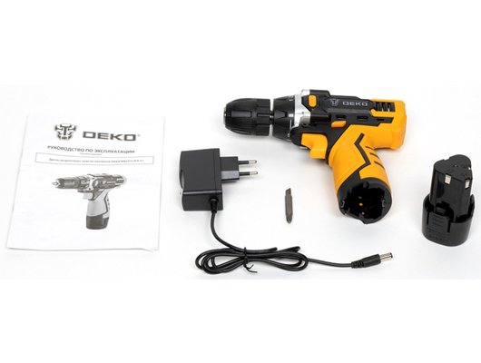 Дрель-шуруповерт DEKO DKCD12FU-Li Set 063-4094
