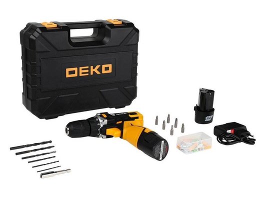 Дрель-шуруповерт DEKO DKCD12FU-Li Set 063-4094