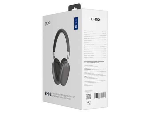 Наушники полноразмерные PERO BH02 BLACK