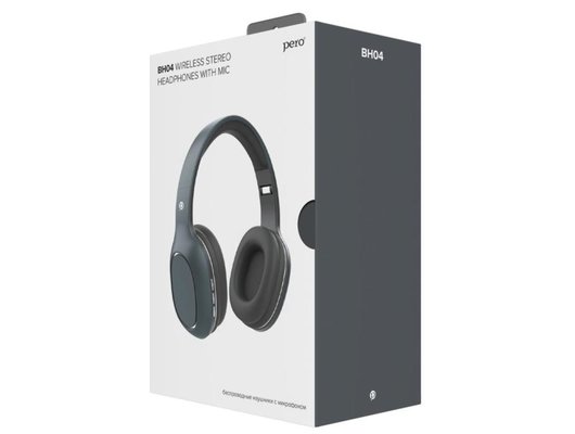 Наушники полноразмерные PERO BH04 GREY