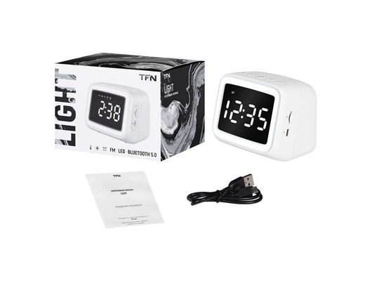Портативная акустика TFN LIGHT WHITE