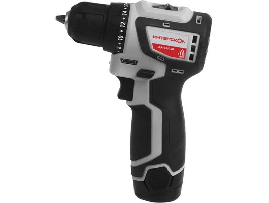 Дрель-шуруповерт Интерскол ДА-10/12В минимакс (687.1.2.70)