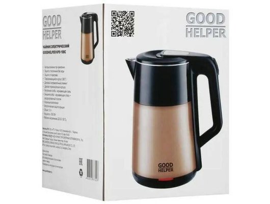 Чайник электрический GOODHELPER KPS-188C золото
