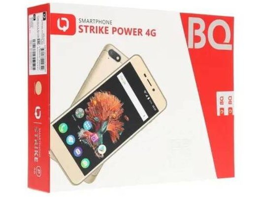 Смартфон BQ BQS-5037 Strike Power 4G Gold
