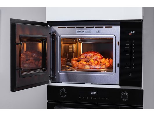 Встраиваемая микроволновая печь LERAN MO 325 BG