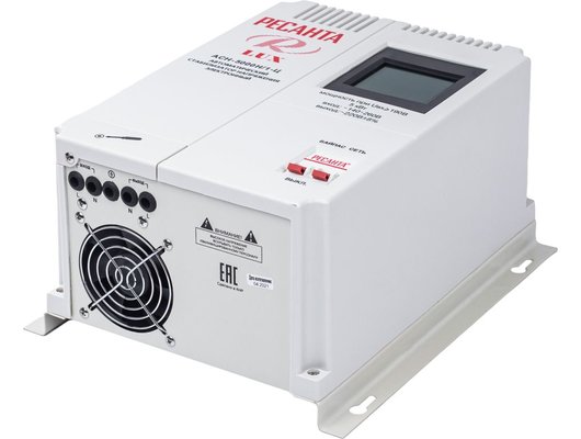 Стабилизатор напряжения РЕСАНТА АСН-5000Н/1-Ц Lux