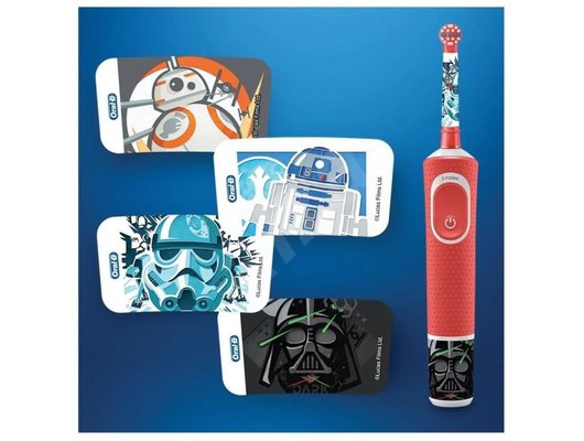 Зубная щетка электрическая для детей Oral-B Vitality 100 Kids Star Wars + Travel Case