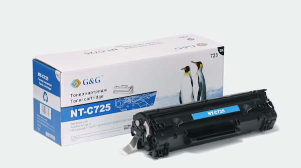 Картридж лазерный G&G Gg Nt-C725, цвет черный 229684 - фото 1