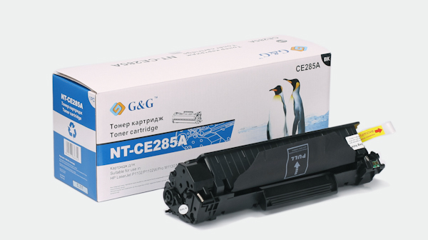 Картридж лазерный G&G Gg Nt-Ce285a, цвет черный