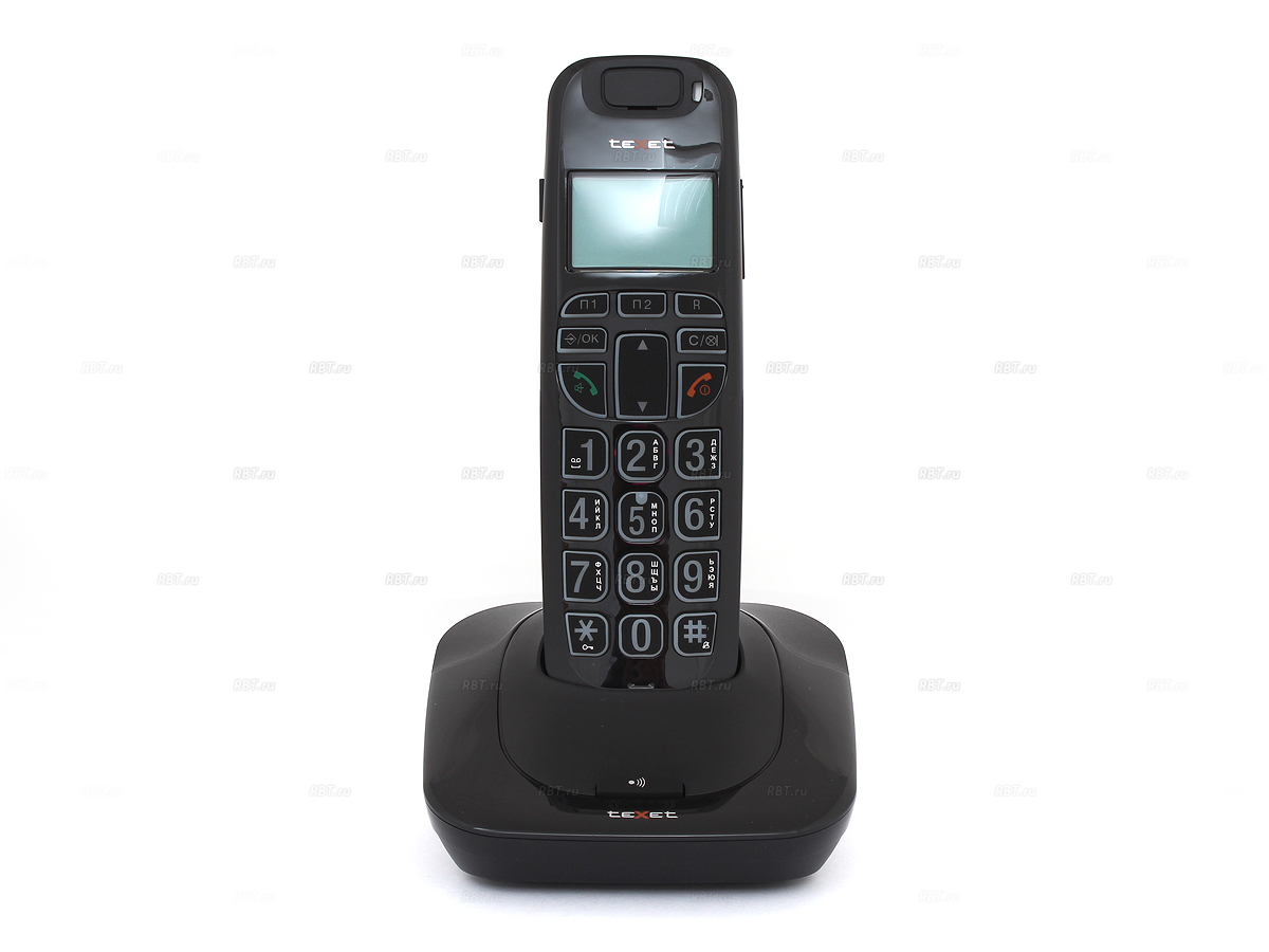Радиотелефон Texet tx-d7505a черный