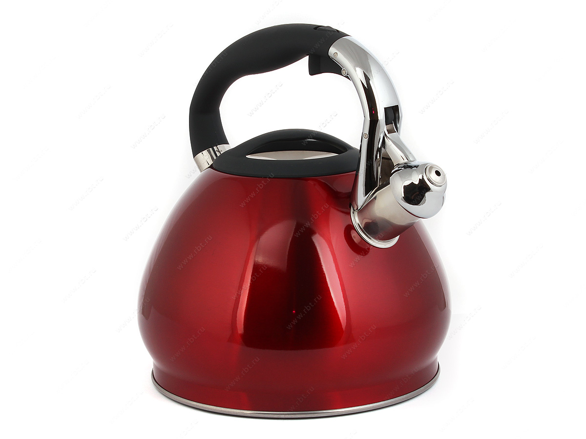 Чайник металлический Leonord 2253 Sonne-3101r 3.4л 002253/002804, цвет красный