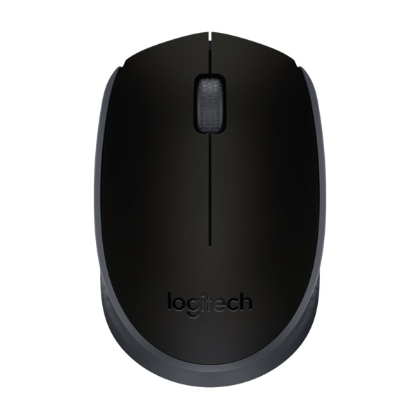 Мышь беспроводная Logitech M171 Black-Black (910-004424), цвет серая