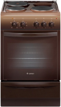 Плита электрическая Gefest 5140-0001, цвет коричневый