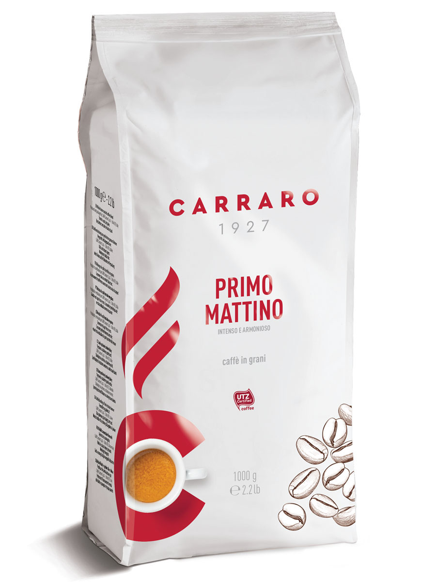 Кофе в зернах Carraro Primo Mattino 1кг