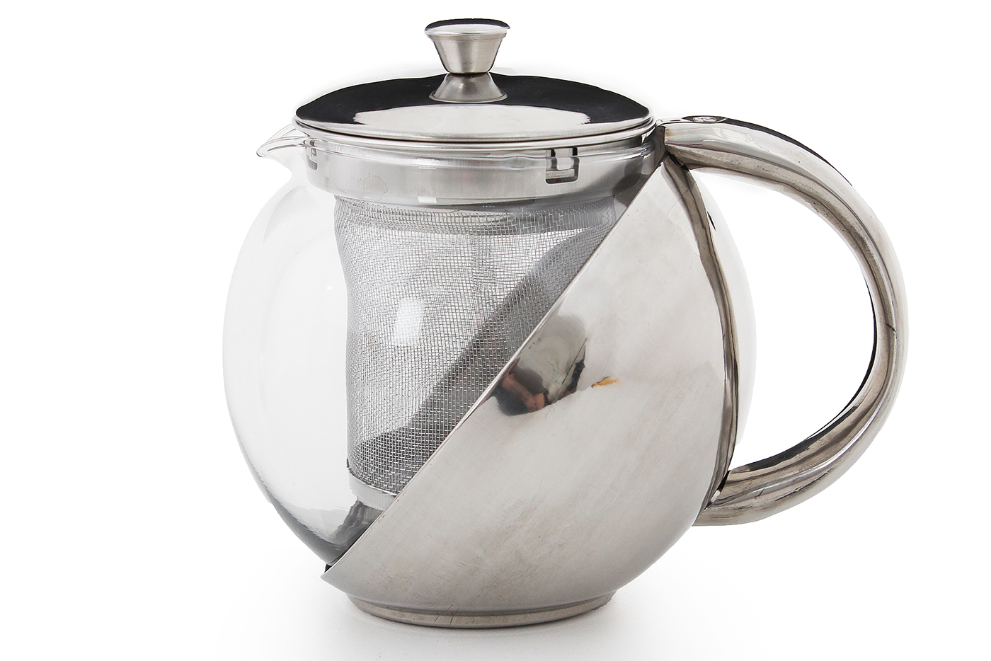 Чайник заварочный Mallony 910109 Menta-500 0.5л, цвет серебристый