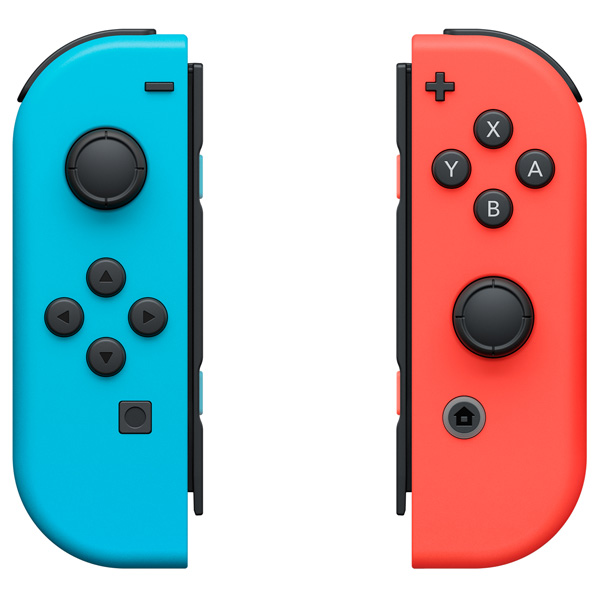 Геймпад для Nintendo Nintendo Switch Joy-Con 2 Контроллера (Неоновый Красный / Неоновый Синий)